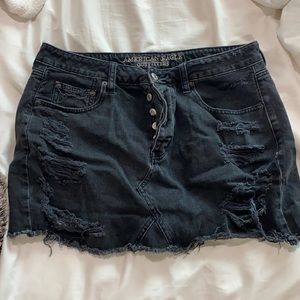 American eagle black skirt
